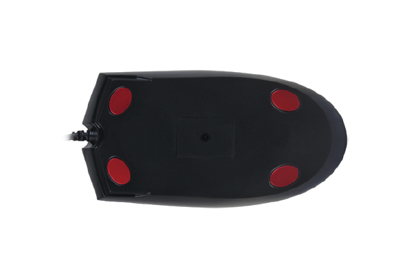 USB mouse 1000dpi A4Tech black